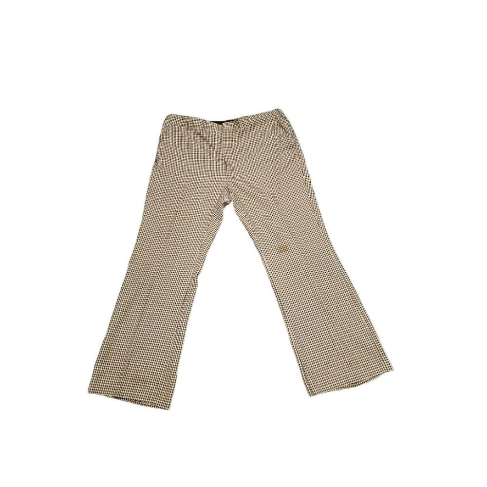 Vintage Haggar Imperial Women's Slacks Pants Size 20 Waist 40 Checkered Pattern